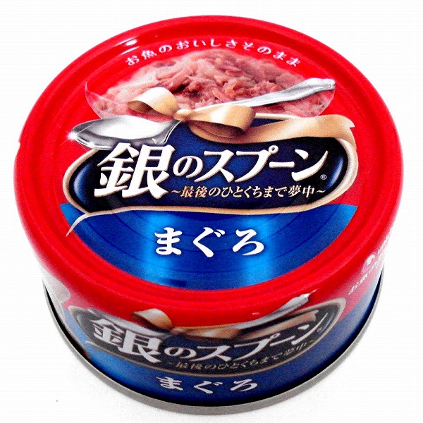 ユニ・チャーム 銀のスプーン　 70g 224缶 ユニ・チャーム 銀のスプーン缶 まぐろ・かつおにしらす入り 70g