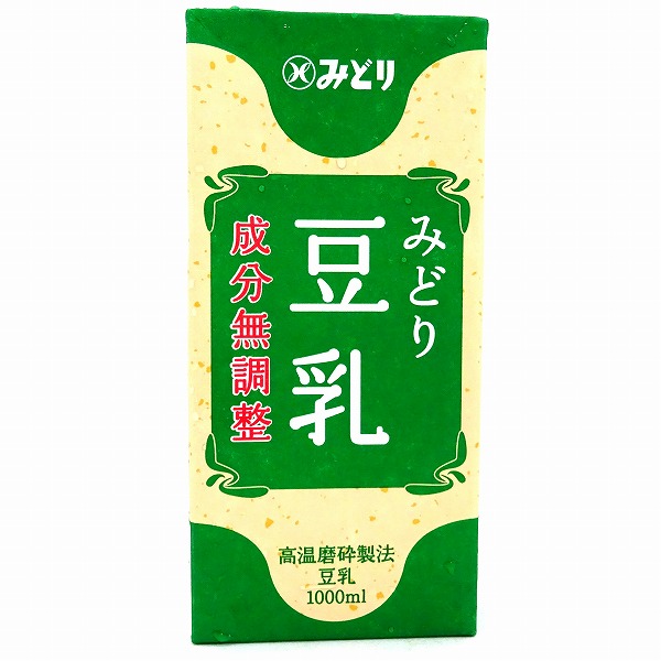 豆乳 みどり 豆乳 成分無調整 1000ml: ネットスーパー｜トキハ