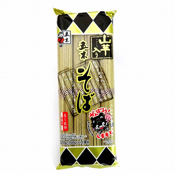 五木食品 山芋入り五木そば 320g（80g×4束）: ネット