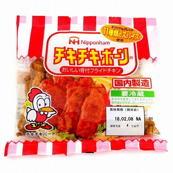 ニッポンハム チキチキボーン スパイス風味 １２４ｇ ネットスーパー トキハオンラインショップ