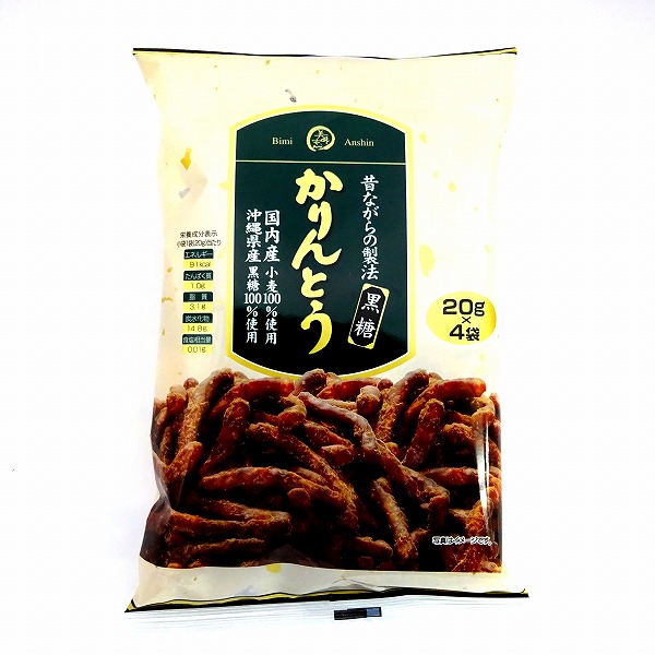 旭製菓 美味安心 黒糖かりんとう 20g×4袋: ネットスーパー 旭製菓 美味安心 黒糖かりんとう 20g×4袋: ネットスーパー