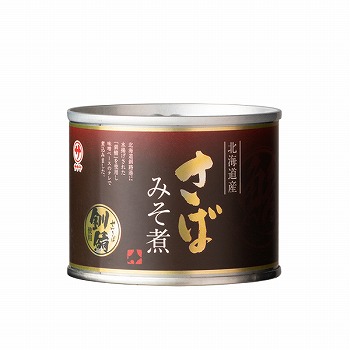 [秀栄丸] 北海道産 さば味噌煮 缶詰
