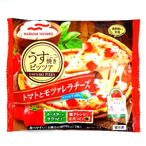 アクリ　うす焼きピッツア　トマトとモツァレラチーズ　１枚入【冷凍食品】