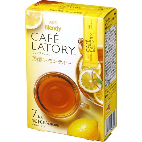 味の素ＡＧＦ　カフェラトリースティック芳醇レモンティー　７本入