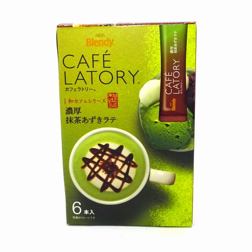 味の素ＡＧＦ　カフェラトリースティック　濃厚抹茶あずきラテ　６本入