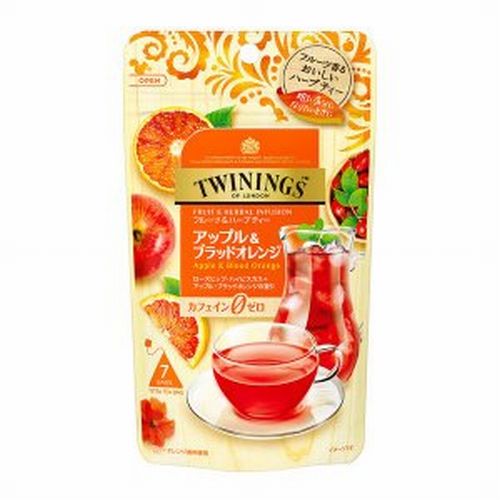 片岡物産　トワイニングアップル＆ブラッドオレンジ　１４ｇ（７袋）