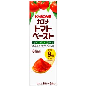 カゴメ　トマトペースト　ミニパック　１８ｇ（大さじ１杯分）ｘ６袋入