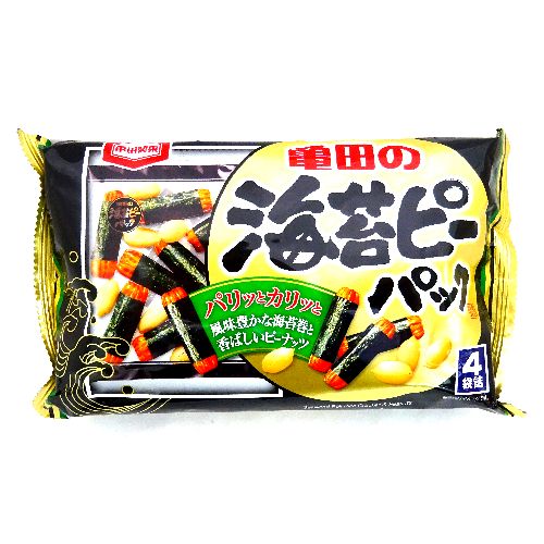 亀田製菓　海苔ピーパック　４袋詰