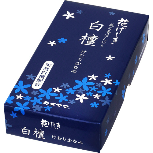 カメヤマ　花げしき　花の香ほんのり　白檀　けむり少なめ　約１００ｇ