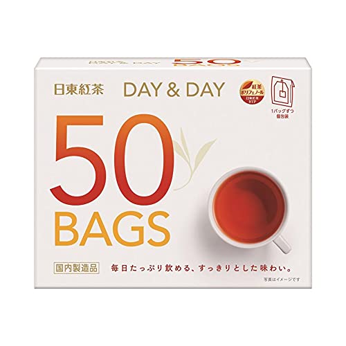 日東紅茶　デイ＆デイ　ティーバッグ　５０袋入