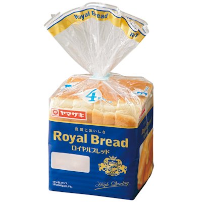 ヤマザキ　ロイヤルブレッド食パン　４枚入
