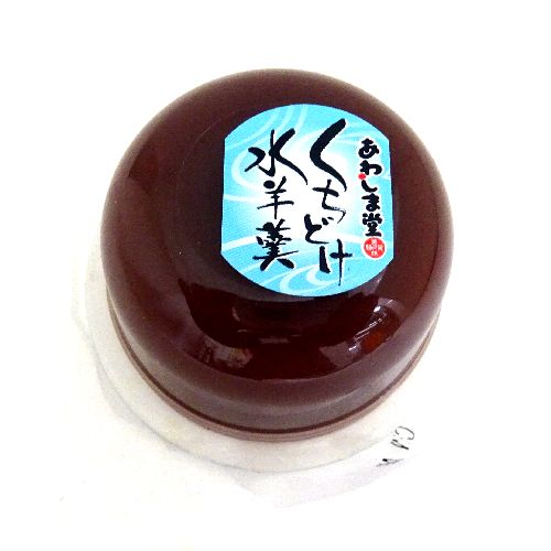 あわしま堂 くちどけ水羊羹 1個