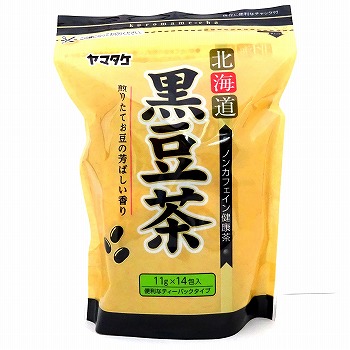 ヤマタケ　北海道産黒豆１００％　黒豆茶　１１ｇ×１４包入