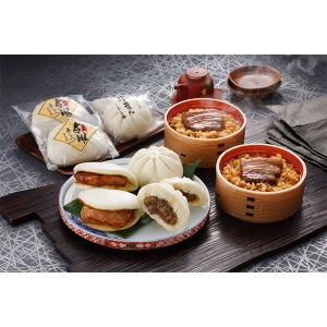 長崎「ふくみ屋」 角煮・牛まん詰合せ(FKG-40WF)